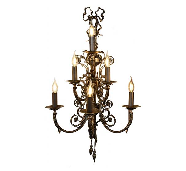دیوارکوب تزیینی کلاسیک 6 شعله کد 6575