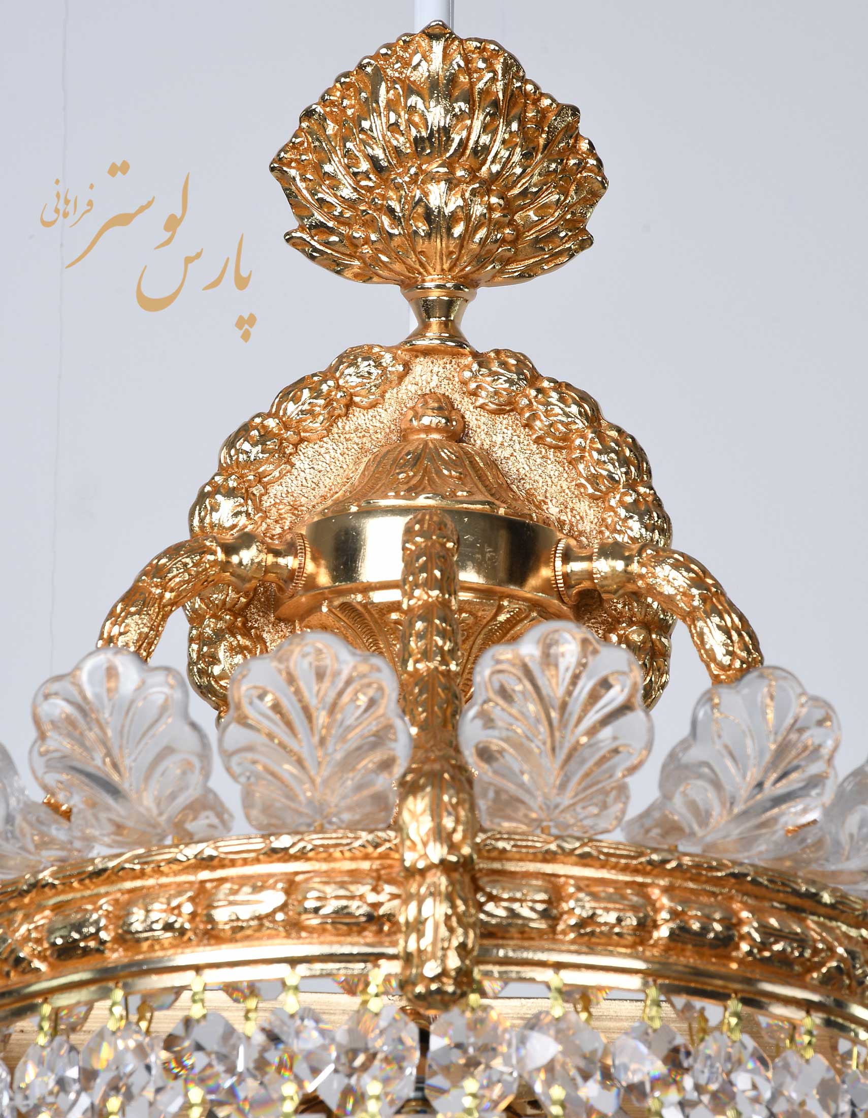 Wall knocker دیوارکوب کلاسیک برلیان 2 شعله کد 6568