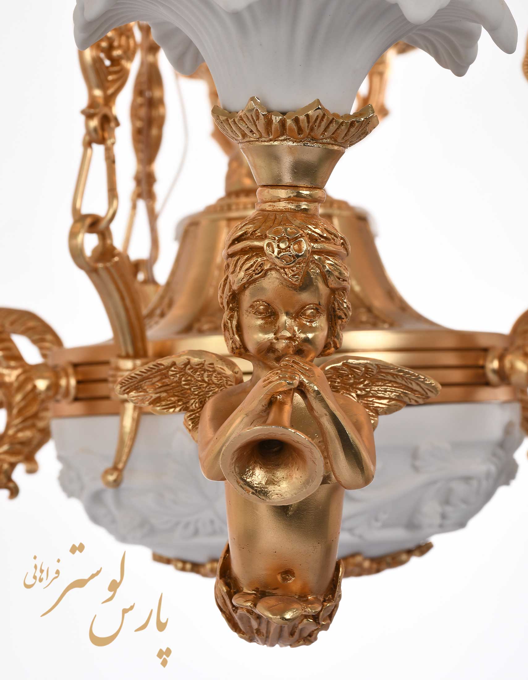 Chandelier لوستر کلاسیک طرح خورشید کد 6642
