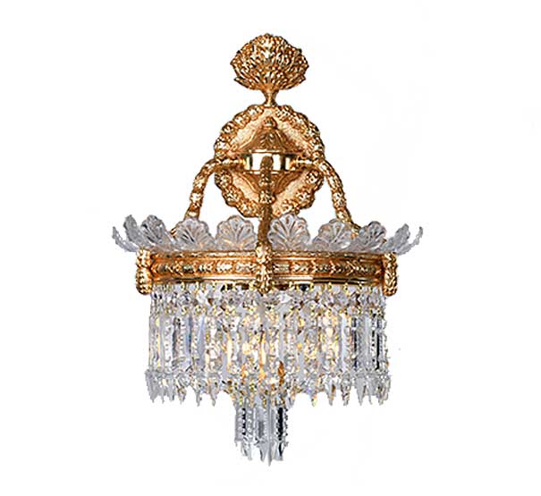 لوستردیوارکوب برلیان 2 شعله کد6568 لوستردیوارکوب برلیان 2 شعله کد6568