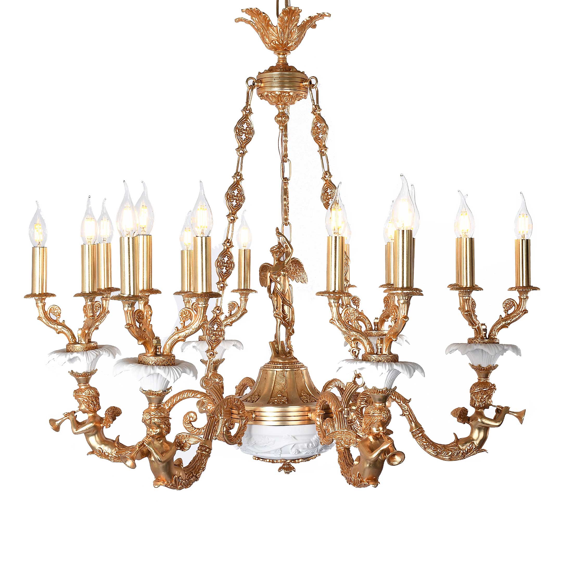 Chandelier لوستر کلاسیک طرح خورشید کد 6642