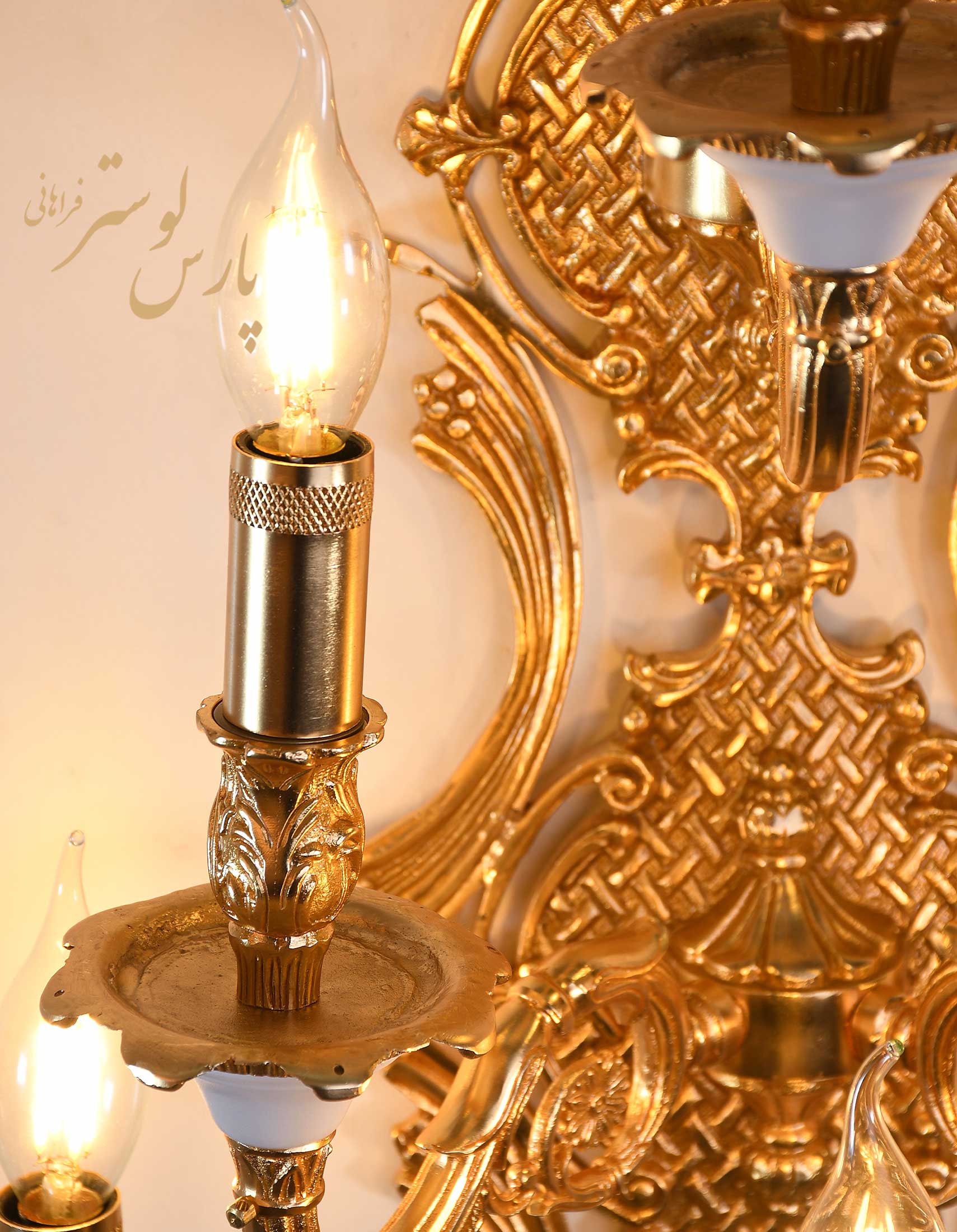 لوستر دیوارکوب تزیینی 6 شعله کد 6578 لوستر دیوارکوب تزیینی 6 شعله کد 6578