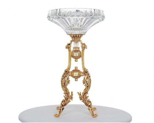 میز میوه‌خوری برنزی طرح کلاسیک کد94081