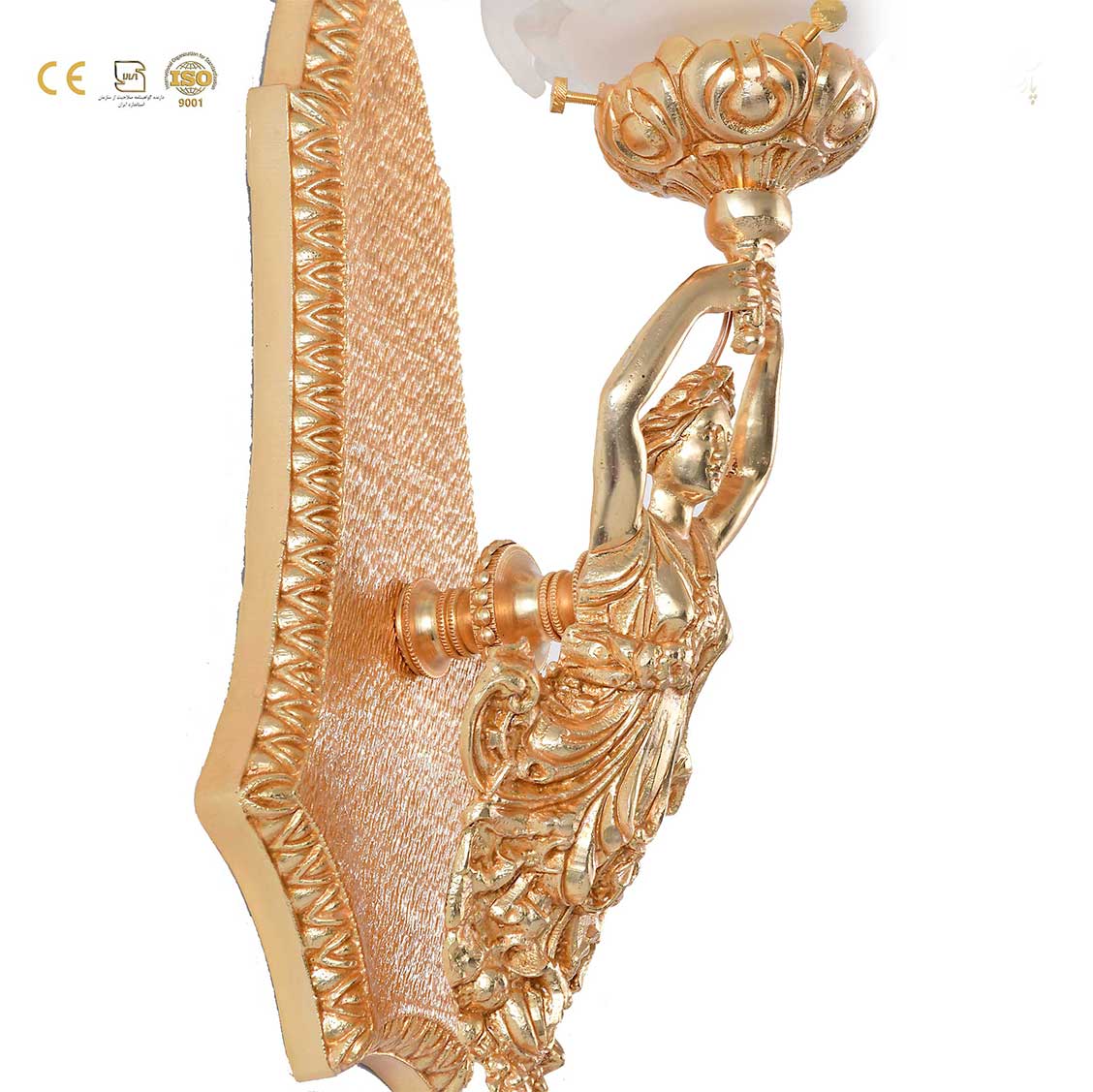 چراغ دیواری تزیینی تک شعله کد6682 چراغ دیواری تزیینی تک شعله کد6682