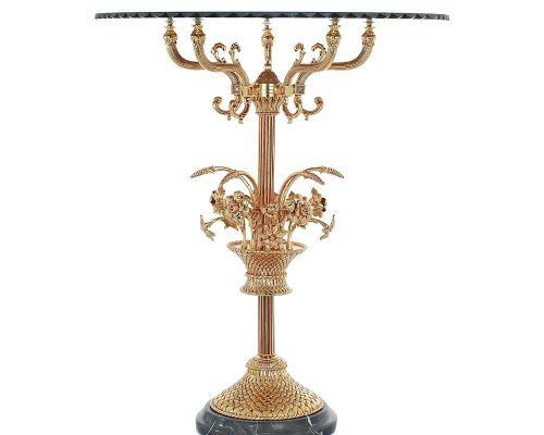 میز عسلی شیک طرح برنزی کد96051