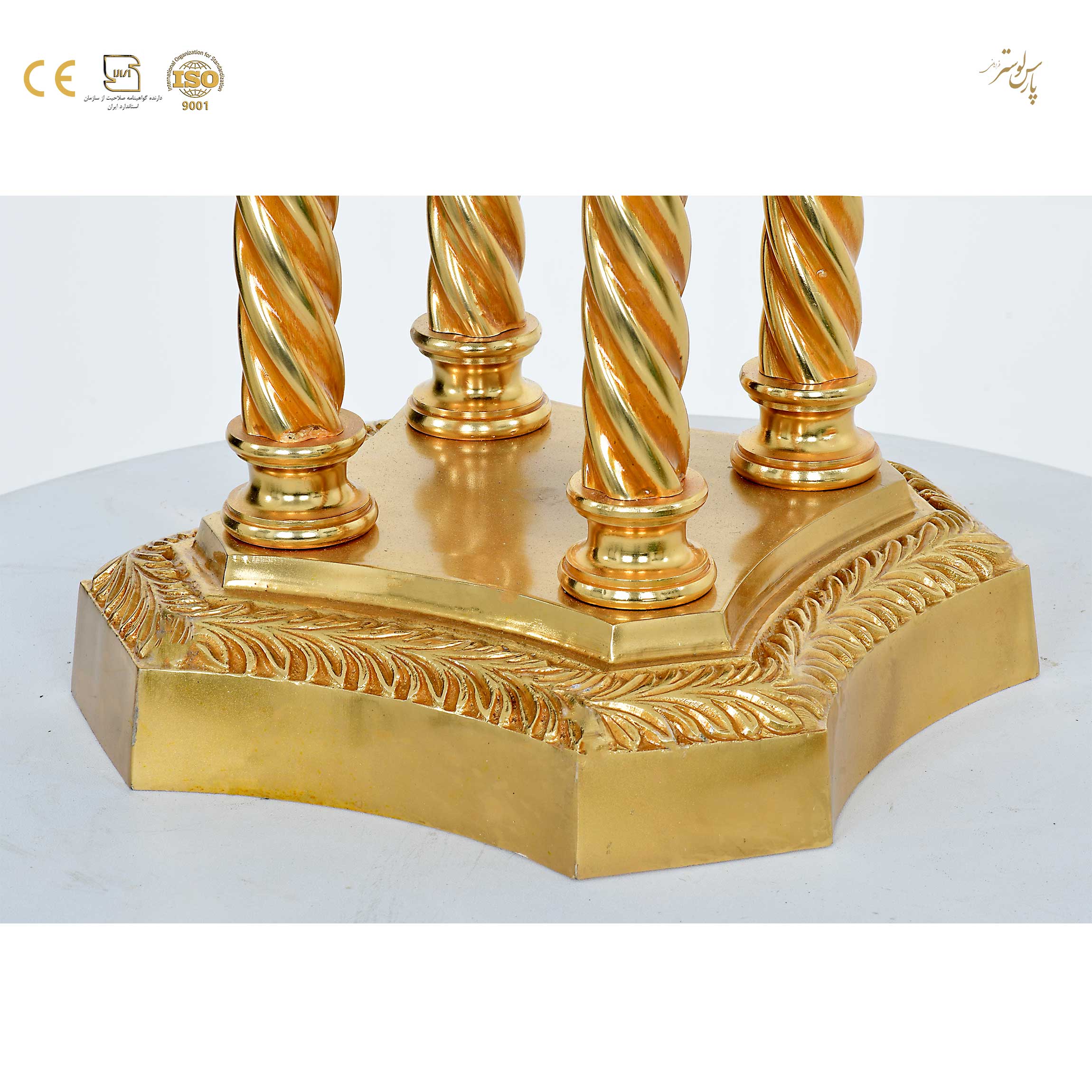 میز عسلی جدید طرح برنزی کد96089 میز عسلی جدید طرح برنزی کد96089
