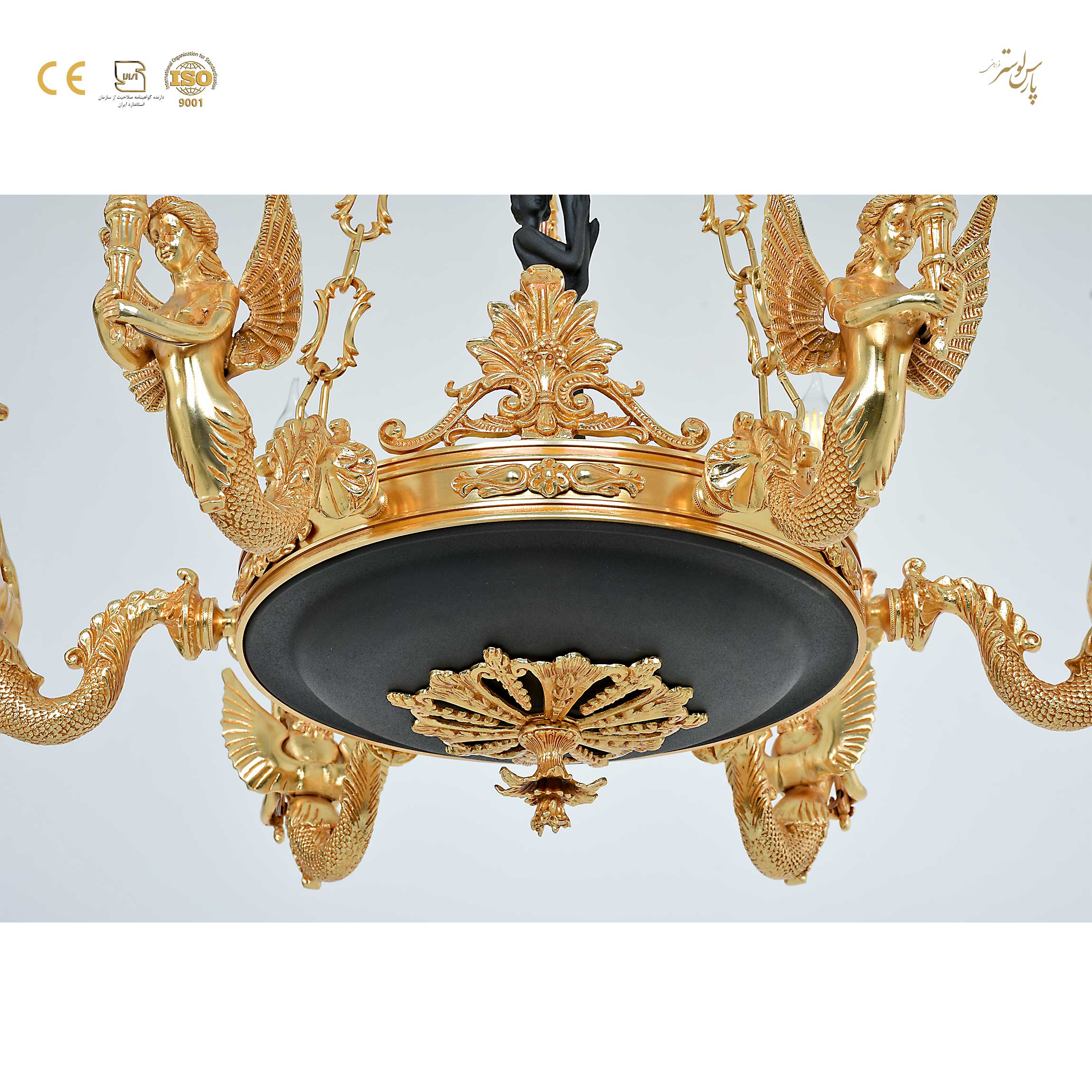 لوستر کلاسیک جدید 6 شاخه کد6738 لوستر کلاسیک جدید 6 شاخه کد6738
