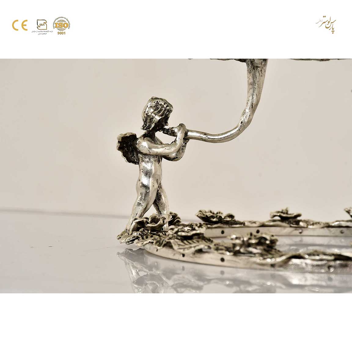 میوه خوری بلوری پارس لوستر فراهانی کد 950146 میوه خوری بلوری پارس لوستر فراهانی کد 950146