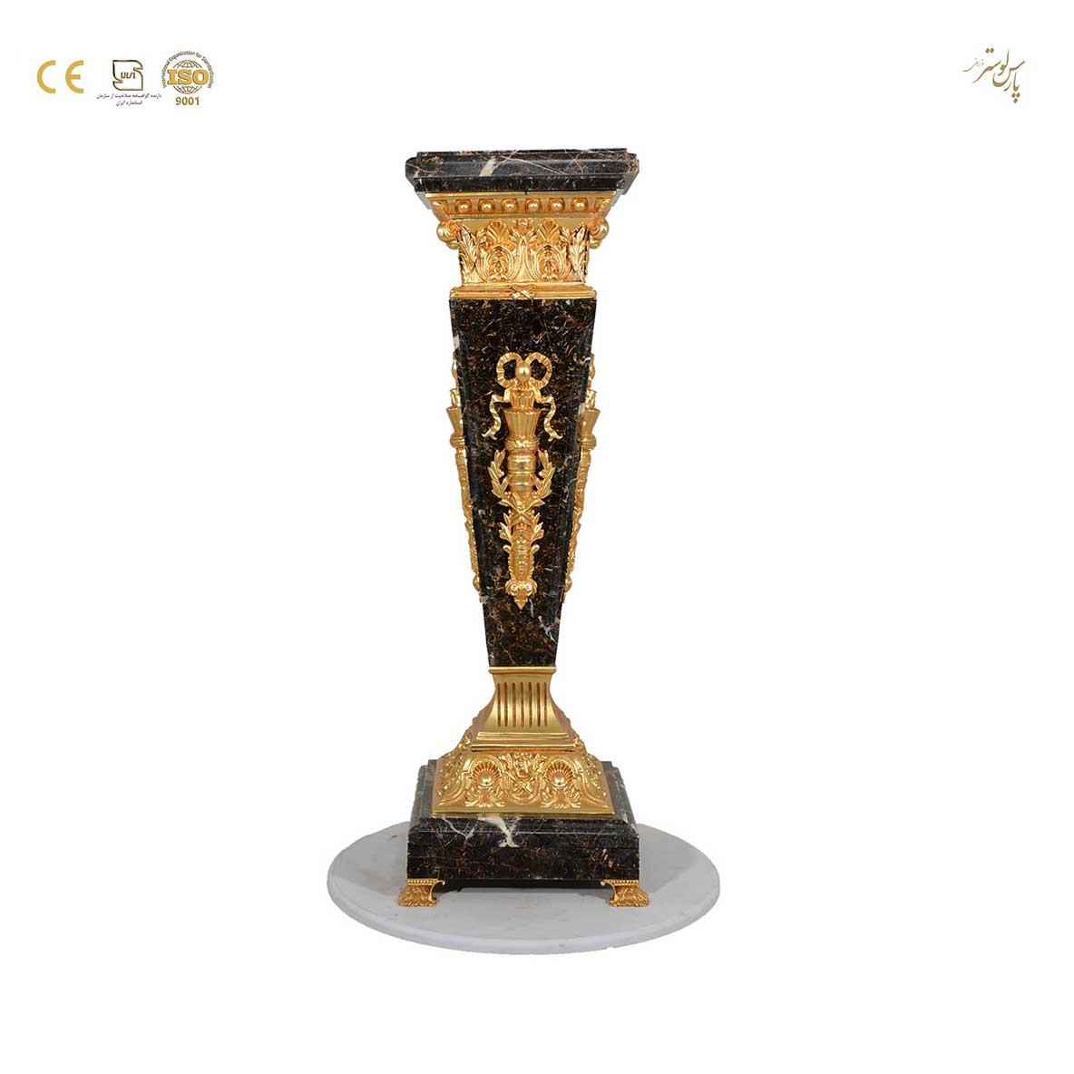 میز سنگی مرمر مشکی پارس لوستر فراهانی کد 960116 میز سنگی مرمر مشکی پارس لوستر فراهانی کد 960116